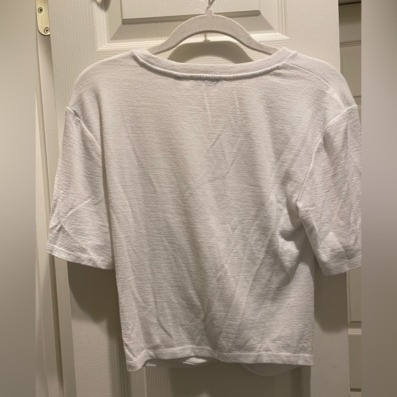 Aritzia Wilfred Free Twisted Crop Top - Picture 2 of 5